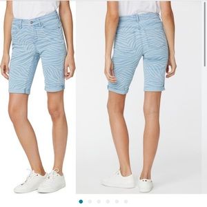 NYDJ Roll Cuff Denim Shorts